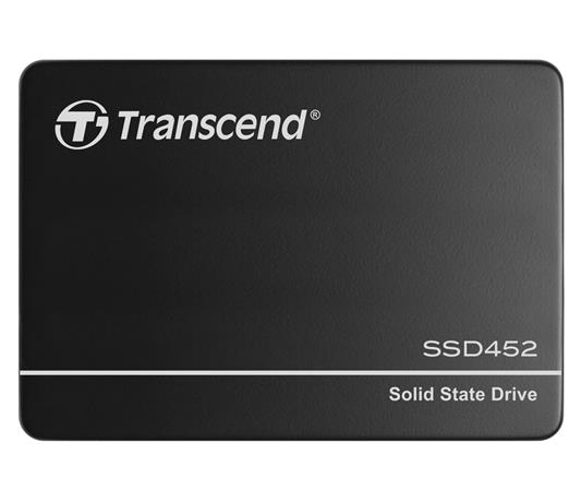 TRANSCEND SSD452K-I 512GB Industrial (3K P/E) SSD disk 2.5" SATA3, 3D TLC, Aluminium case, 560MB/s R, 52 TS512GSSD452K-I
