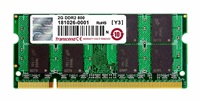 TRANSCEND - TS256MSQ64V8U - MEMORY, 2GB, SODIMM, DDR2, 800MHZ