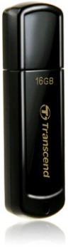 TRANSCEND USB Flash Disk JetFlash®350, 16GB, USB 2.0, Black (R/W 13/4 MB/s) TS16GJF350