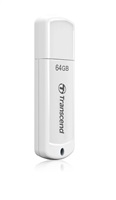 TRANSCEND USB Flash Disk JetFlash®370, 64GB, USB 2.0, White (R/W 16/6 MB/s) TS64GJF370