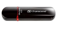 TRANSCEND USB Flash Disk JetFlash®600, 4GB, USB 2.0, Black/Red (R/W 20/10 MB/s) TS4GJF600