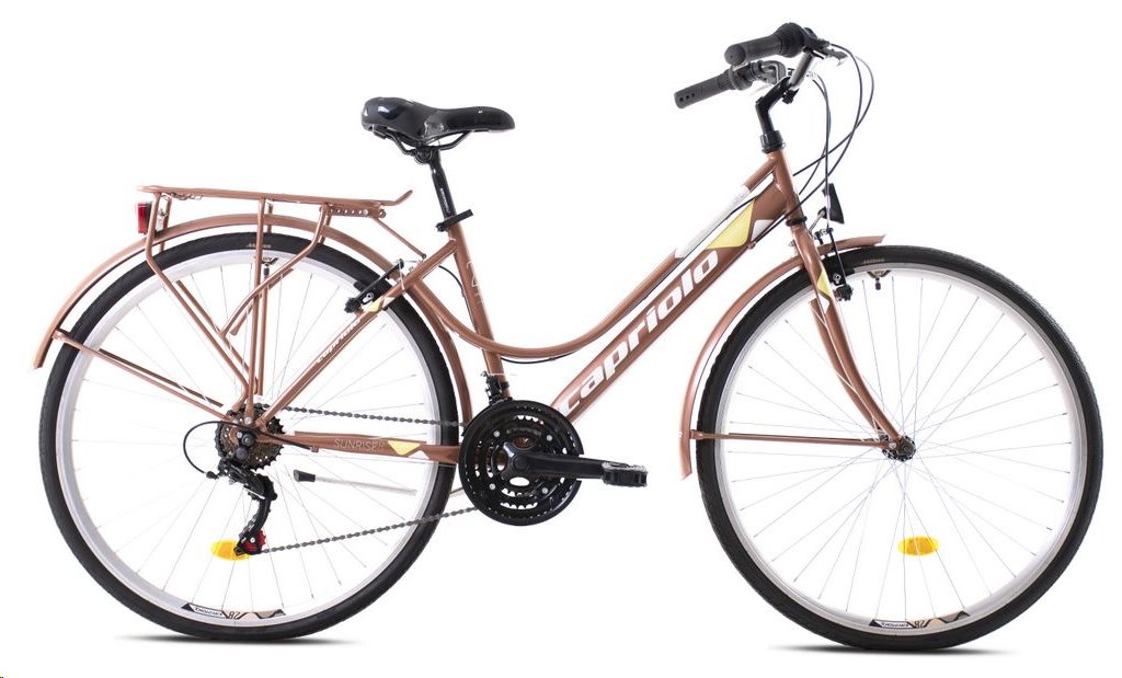 Trekový bicykel Capriolo TOUR-SUNRISE Lady 28"/18HT bronze (2020) 920591-17