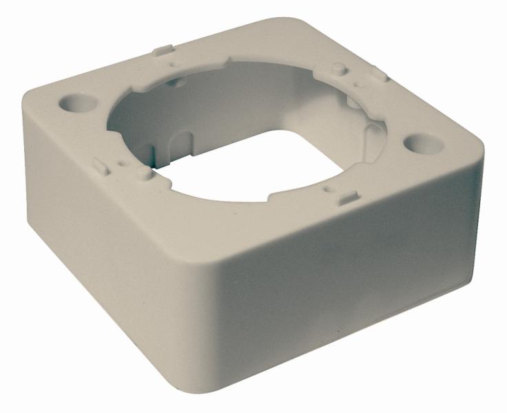 TRIAX instalační krabice pro účastnickou zásuvku na zeď - krémová