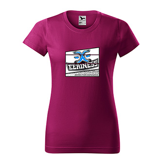 Tričko EERINESS, dámské, fuchsia red, vel. L YPEI1046QX