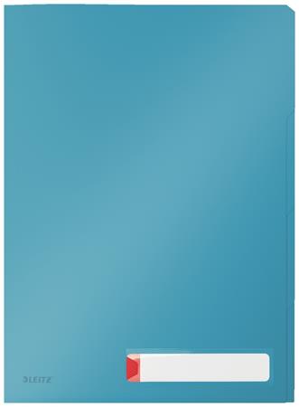 Třídící desky Leitz Cosy A4, neprůhledný PP, 3 ks, klidná modrá 47160061