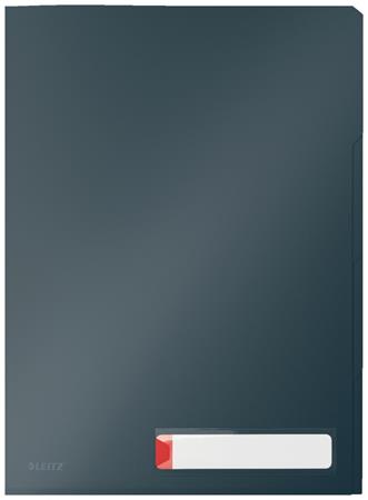 Třídící desky Leitz Cosy A4, neprůhledný PP, 3 ks, sametová šedá 47160089