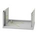 TRITON 19" jednodílný rozvaděč 9U/400mm, černý, rozložený flatpack RXA-09-AS4-BAX-A1