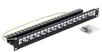 TRITON 19“ modulární patch panel pro max. 24 keystone modulů, černý RAB-PP-X10-A1