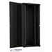TRITON 19" rozvaděč stojanový RMA 15U 600x1000, 800kg, skleněné dveře, svařovaný, černý RMA-15-A61-BAX-N1
