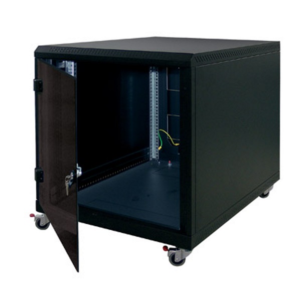 Triton Delta C - Skříň pro montáž síťového zařízení - montáž do racku - RAL 7035 - 12U - 19" RCA-12-A61-CAX-A1