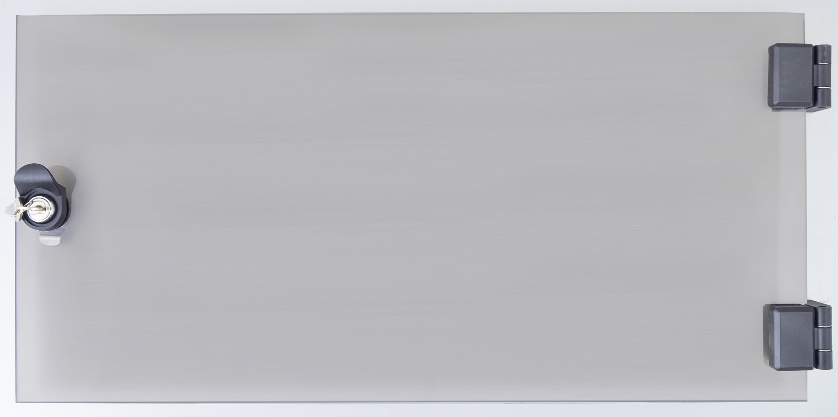 TRITON dveře 15U celoskleněné,pro rozvaděč RBA,RUA/2,4,5 vč. kování RAX-DC-A05-X1