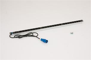 Triton RAB-PD-X51-X1 - Pásek na rozvod silnoproudu - AC 230 V - výstupní konektory: 24 - 2 m - RAL