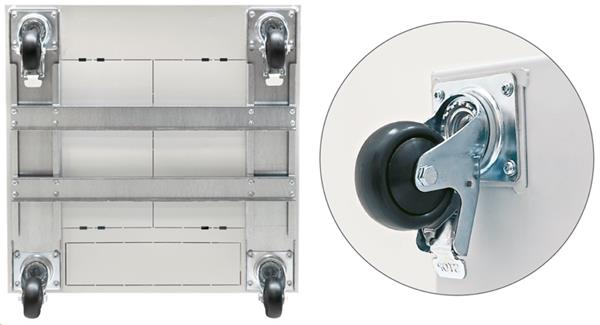Triton RP-Kolieska s vyztuž. rámom 600x600, RMA/RZA 450kg RAX-RK-X66-X1