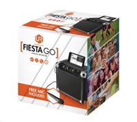 TRUST Bezdrátový reproduktor Fiësta Go Bluetooth Wireless Party Speaker - Black (bezdrátový, přenosný, nabíjecí) 20369