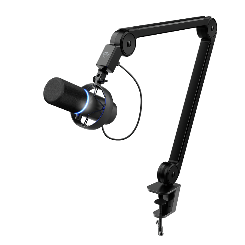 TRUST GXT 255+ ONYX MICROPHONE & ARM 24354
