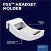 TRUST GXT223 PS5 HEADSET HOLDER 25782