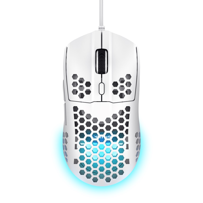 TRUST GXT928W HELOX LIGHTWEIGHT MOUSE WHITE 25389