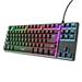 TRUST Klávesnice GXT 833 Thado, Membránová, USB, RGB, černá 25886