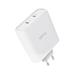 TRUST MAXO 100W 2P USB-C GAN CHARGER WHT 25528