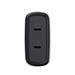 TRUST MAXO 65W 2P USB-C GAN CHARGER BLK 25525