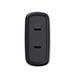 TRUST MAXO 65W 2P USB-C GAN CHARGER WHT 25526