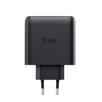 TRUST MAXO 65W 2P USB-C GAN CHARGER WHT 25526