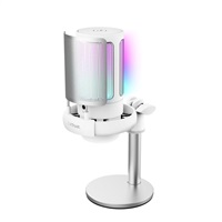 TRUST mikrofon GXT238 Auron, USB-C, RGB, bílá 26082