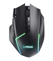 TRUST myš GXT 131 Ranoo WRL Gaming Mouse Eco, optická, RGB, černá 24558