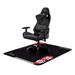 TRUST podložka pod herní křeslo - GXT 715 Chair mat, černo-červená 26050