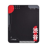 TRUST podložka pod herní křeslo - GXT 715 Chair mat, černo-červená 26050