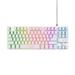 TRUST Sada klávesnice + myš GXT 798W 2v1 Gaming set, bílá 25951