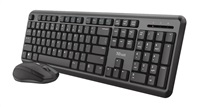 TRUST set klávesnice + myš ODY, bezdrátová, USB, US 23942