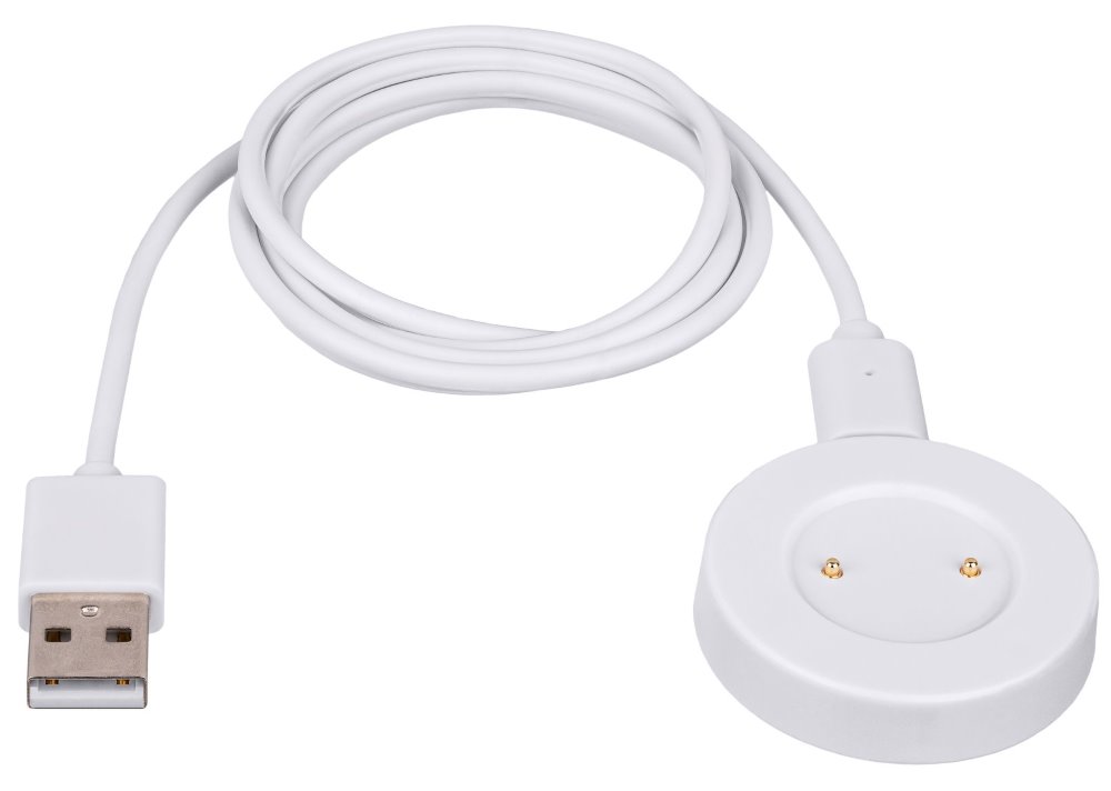 TRX Akyga AK-SW-05 Nabíjecí kabel Huawei Honor Magic Watch 1 / 2 / Huawei Watch GT / GT 2 / 2E – bílá TRX-AK-SW-05