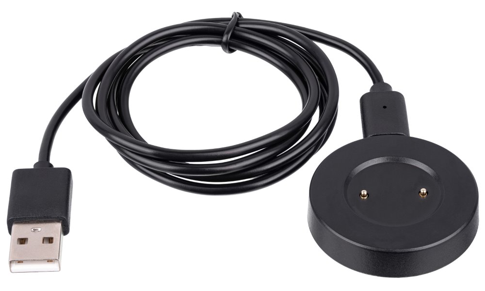 TRX Akyga AK-SW-21 Nabíjecí kabel Huawei Watch GT / GT2 – černá TRX-AK-SW-21