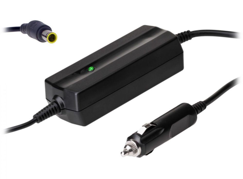 TRX Akyga napájecí adaptér do auta/ 20V/ 4,5A/ 90W/ 7,9x5,5mm + pin/ pro notebooky IBM/ Lenovo TRX-AK-ND-39