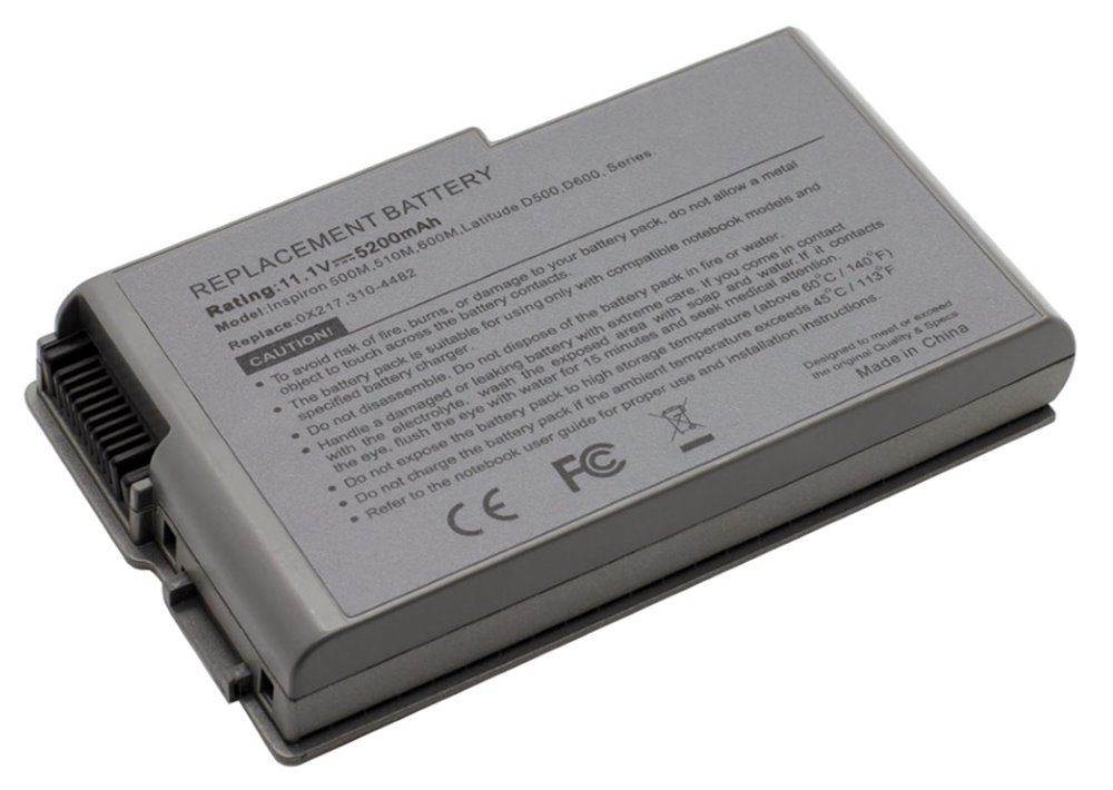 TRX baterie DELL/ 5200 mAh/ Li-Ion/ pro Latitude D500/ D505/ D510/ D520/ D600/ D610/ Precision M20/ Insprion TRX-C1295 H