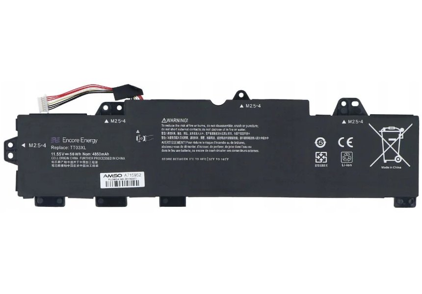 TRX Baterie Encore Energy TT03XL pro notebooky HP EliteBook 755 G5, 850 G6 - Li-Ion 11,55V 4850mAh 56Wh /n TRX-AM-TT03XL