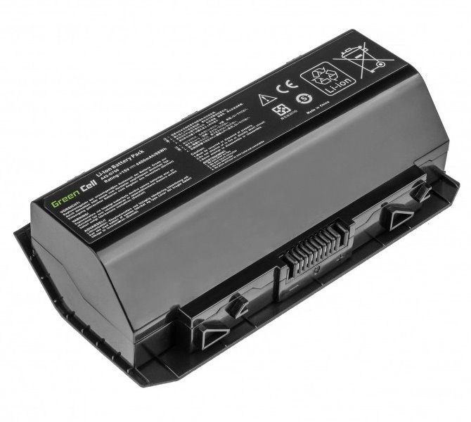 TRX baterie Green Cell/ AS159/ 15V/ 4400 mAh/ Li-Ion/ A42-G750/ Asus G750, G750J, G750JH/ neoriginální TRX-GCAS159