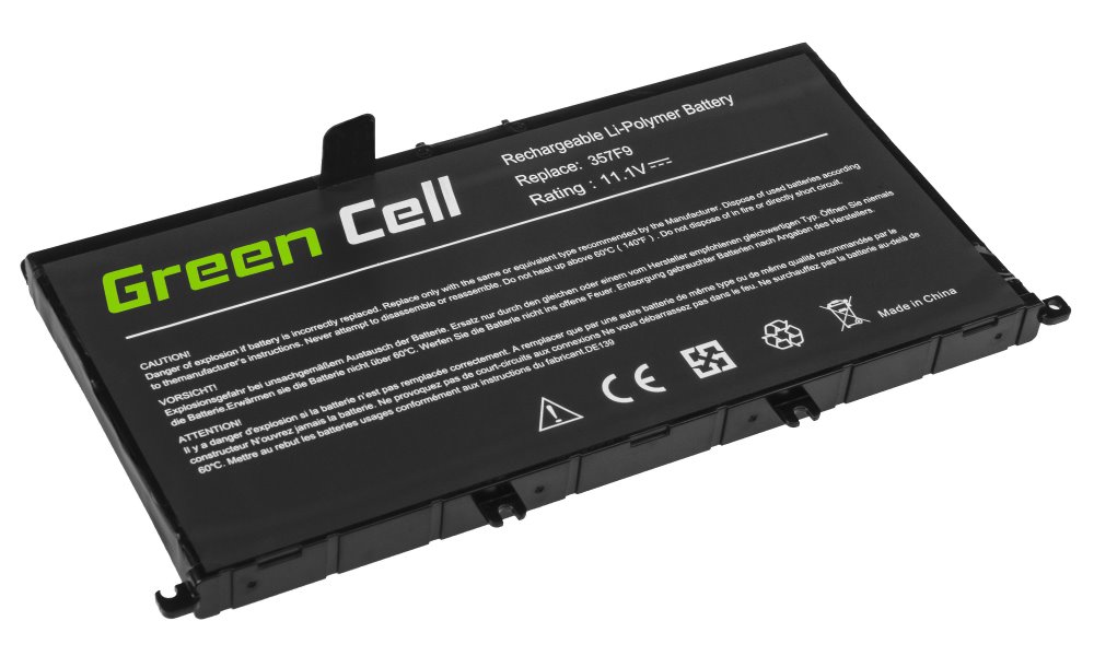 TRX baterie Green Cell/ DE13/ 11.1V/ 4200 mAh/ Li-Pol/ 357F9 pro Dell Inspiron 15 5576 5577 7557 7559 7566 7 TRX-GCDE139