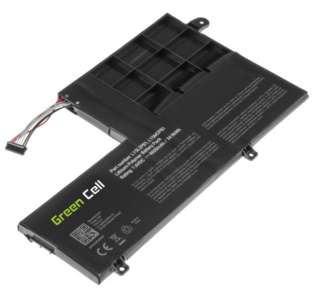 TRX baterie Green Cell/ LE53/ 7.6V/ 4600 mAh/ Li-Pol/ Lenovo Yoga 510-14IKB 510-14ISK 510-15IKB 510-15ISK/ ne TRX-GCLE53