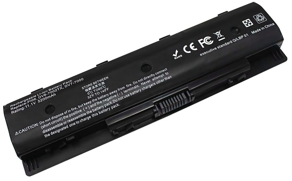 TRX baterie HP/ 5200mAh/ pro Envy 15/ Envy 17/ Pavilion 14/ Pavilion 15/ Pavilion 17/ neoriginální TRX-H6L38AA