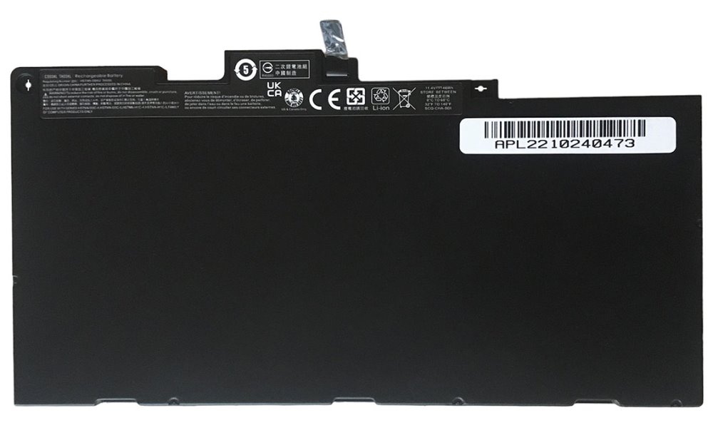 TRX baterie HSTNN-DB6U/ 11.4V/ 4000 mAh/ Li-Pol/ HP EliteBook 745 G3 755 G3 840 G3 848 G3, ZBook G3/ neor TRX-HSTNN-DB6U