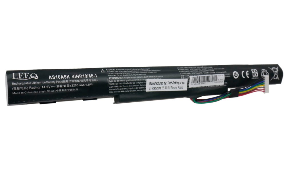 TRX Baterie LEEQ LB163 pro notebooky ACER AS16A5K Aspire E E15 E5 F5 2200mAh/ neoriginální TRX-LB163