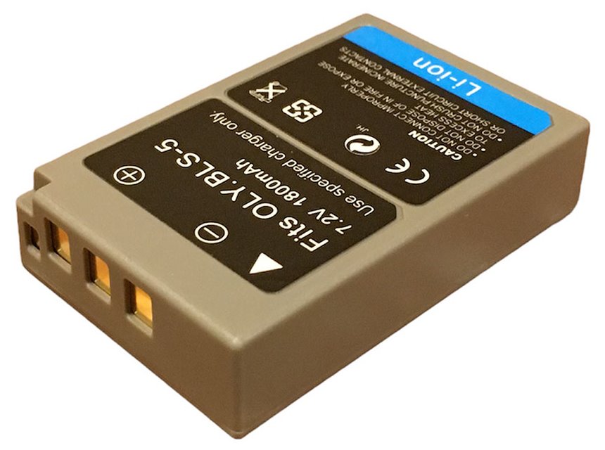 TRX baterie Olympus/ 1600 mAh/ pro E-PL1s E-PL2/ E-PL3/ E-PL5/ E-PM1/ E-PM2/ E-P3/ OM-D/ E-M10, Stylus 1/ neori TRX-BLS5