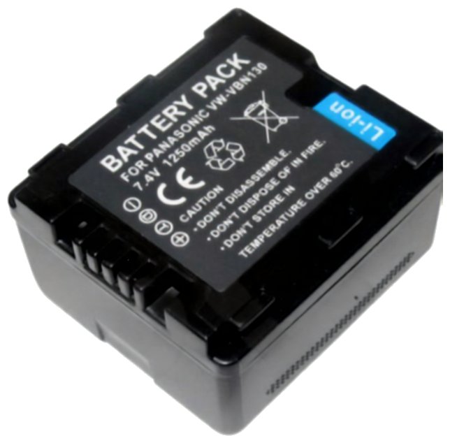 TRX baterie Panasonic VW-VBN130 - 1250 mAh TRX-VBN130