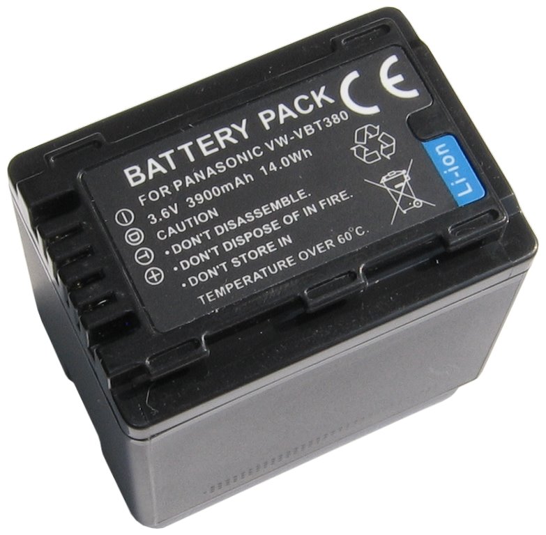 TRX baterie Panasonic VW-VBT380 - Li-Ion 3,6V 3900mAh TRX-VBT380