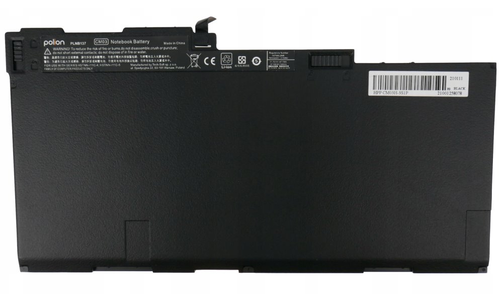 TRX Baterie Polion CM03XL pro notebooky HP EliteBook 740 745 750 755 840 845 850 G1 G2 - 4300mAh 48Wh /neori TRX-PLNB137