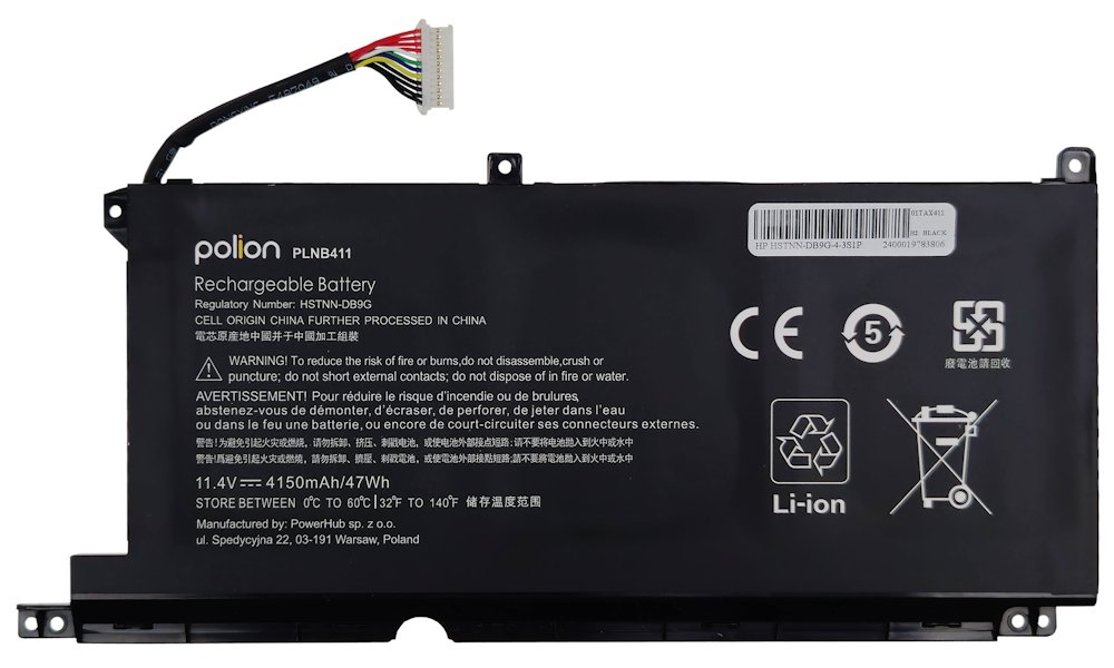 TRX Baterie Polion PG03XL pro notebooky HP Spectre X360 15-AP - 4150mAh /neoriginální TRX-PLNB411