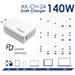 TRX USB Nabíječka AK-CH-24 USB-A + 3x USB-C PD 5-28V / max. 5A 140W Quick Charge 3.0 GaN TRX-AK-CH-24