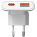 TRX USB Nabíječka AK-CH-31 USB-A + USB-C PD 5-20V / max. 3.25A 65W Quick Charge 4+ GaN TRX-AK-CH-31